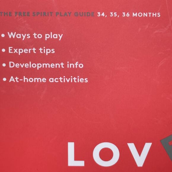 Lovevery‎ The Free Spirit Play Guide Montessori Activity Book For 34-36 Months - Picture 3 of 5